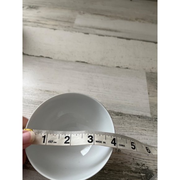 Mikasa Bridal Veil 5559 white cup with silver bands - Picture 4 of 5